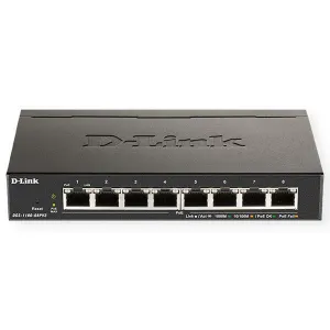 D-LINK SWITCH SEMIGESTIONABLE 8 PUERTOS GIGABIT POE