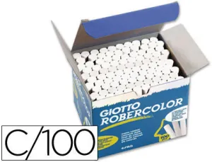 FILA TIZAS ROBERCOLOR BLANCO /CAJA 100UD 538800 MAK630011
