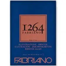 BLOC A4 FABRIANO BRISTOL 200 GRS.