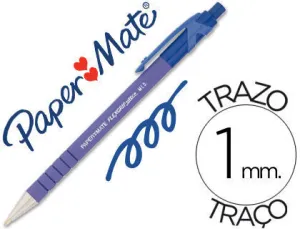 PAPERMATE BOLIGRAFO FLEXGRIP RETRACTIL PUNTA AZUL REF. S019043 CS21304