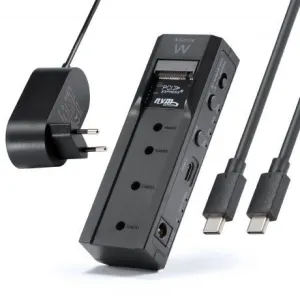 EWENT CLONADOR DOBLE BAHIA - HDD/NVME M2 - USB-C 3.2 GEN2 - INDICADOR LED - CONVERSOR A SATA - COLOR NEGRO
