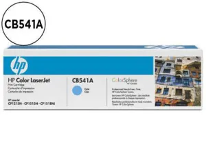 HP CB541A CYAN CARTUCHO DE TONER ORIGINAL - 125A