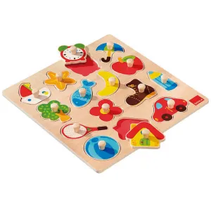 DISET JUEGO EDUC.GOULA PUZZLE SILUETAS 15 53023 MAK722087