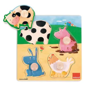 DISET JUEGO EDUC.GOULA PUZZLE ANIM.GRANJA 53069 MAK722094