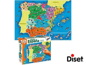 DISET JUEGO EDUC.DISET PROVINCIAS ESPAÑA 63737 MAK722384