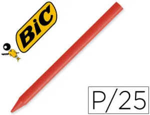 BIC CERAS PLASTIDECOR ROJO /25UD 816968 MAK649821