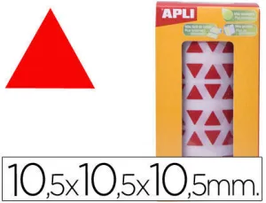 APLI GOMETS TRIANGUL 10,5 ROJO 4865 04865 MAK655214