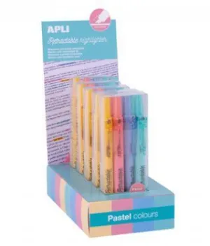 MARCADOR CON PUNTA RETRACTABLE 4U COLORES PASTEL