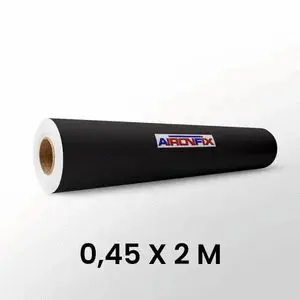 ROLLO AIRON FIX 0.45X2M BRILLO NEGRO
