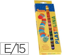 JOVI PLASTILINA JOVI BARRA 15G SURTID/15UD 90/15 MAK649576
