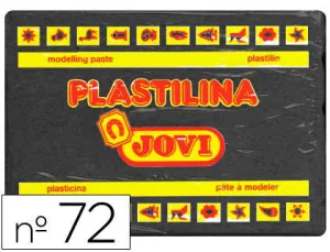JOVI PLASTILINA JOVI GRANDE 350G NEGRA 7215 MAK649744