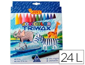 LAPIZ CERA JOVI TRIWAX 973/24