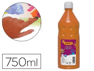 JOVI PINTURA DEDO JOVI 750ML NARANJA 56206 MAK649370