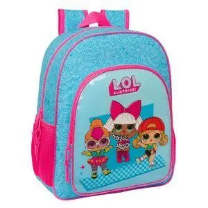 MOCHILA ESCOLAR JUNIOR ADAPT. CARRO L.O.L. SURPRIS