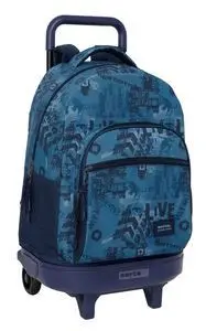SAFTA MOCHILA CARRO 2026 ESCOLAR 45CM COMPACT EXTRA. SAFTA NE