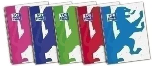CUADERNO OXFORD TAPA PLASTICO 80 HOJAS 4X4MM