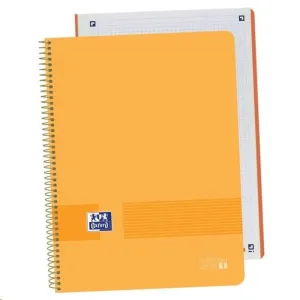 OXFORD BLOC OXFORD A4+ 80H TAPA DE PLASTICO CN5MM MELOCOTON 400149422