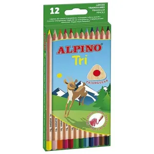 MASATS LAPIZ COLOR ALPINO TRIFINO 12 AL000128 MAK630247