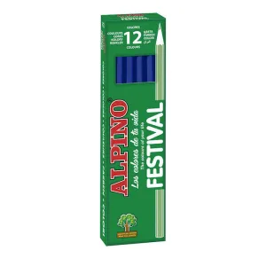 MASATS LAPICES ALPINO UNICOLOR 12 UD AZUL OS C0131011 MAK649435