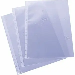 FUNDA FOLIO PP LISO GALGA EXTRA 16 TALADROS 80 MIC