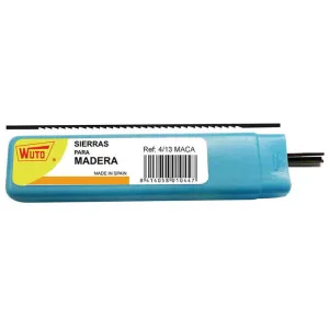 PELOS DE SEGUETA MADERA N.4 CAJA DE 144 UNIDADES