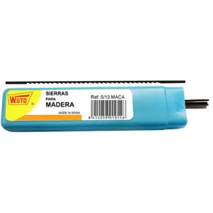 PELOS DE SEGUETA MADERA N.5 CAJA DE 144 UNIDADES