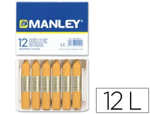 LAPIZ CERA MANLEY 12/B OCRE26