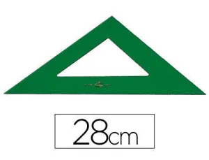 EDDING ESCUADRA PLASTICO FABER 28CM 90566-28 MAK600046