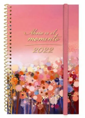 AGENDA FINOCAM 2022 ESPIRAL DESSING AHORA ES EL MOMENTO 11,7X18,1CM  SEMANA VISTA APAISADA 742212022