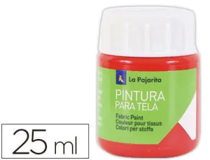 PINTURA TELA LA PAJARITA 25ML ESCARLATA 1135/71 MAK625095