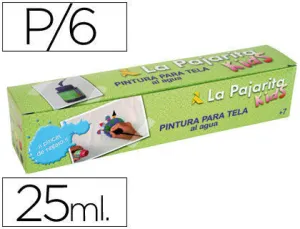 EDDING PINTURA TELA PAJARITA SURT.6C. 119494 MAK625118
