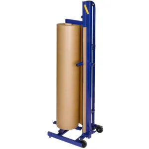 PORTABOBINAS KRAFT VERTICAL 1,20M COLOR AZUL
