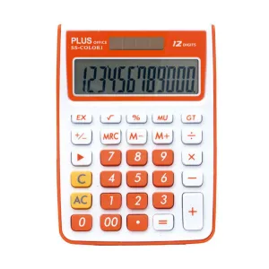 PLUS CALCULADORA SS-COLOR 1 NARANJA MAK220570
