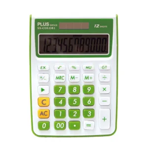 CAMPUS CALCULADORA PLUS SS-COLOR 1 VERDE KK-8115-12SGN MAK220571