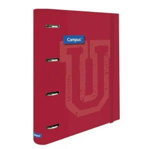 CARPETA CAMPUS SOFT 4A/35 RECAM.ROJO