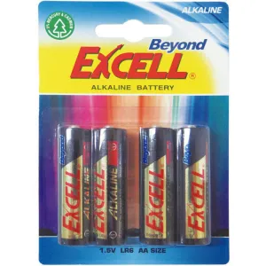 CAMPUS PILAS EXCELL ALCALINAS AA/BL.4UD LR6 AA MAK220047