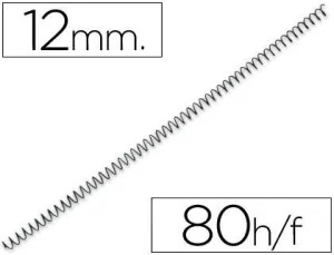 CAMPUS ESPIRAL METALICA PASO5:1/64 12MM 100U 3034E4N12 MAK220433