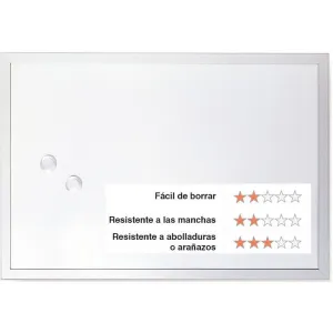 PIZARRA LACADA BLANCA MAGNÉTICA 1500 X 1200MM
