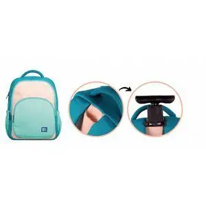 OXFORD MOCHILA ADAPTABLE A TROLLEY COLORBLOCK - POLIESTER RECICLADO RPET - CAPACIDAD 22L - 2 MODELOS DISPONIBLES