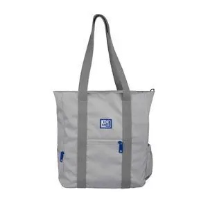 OXFORD B-READY TOTE BAG BOLSO DE TELA ECOLOGICA - POLIESTER RECICLADO RPET - ASA LARGA PARA BANDOLERA - COLOR GRIS