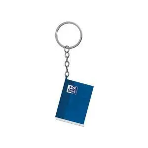 OXFORD EUROPEANBOOK LLAVERO CON FORMA DE CUADERNO - PERFECTO PARA REGALAR O COLECCIONAR - COLOR AZUL MARINO