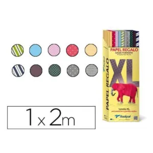 SADIPAL PAPEL DE REGALO 100X200CM DIBUJOS PARA TODO EL AÑO
