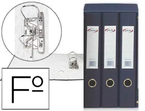 #PARDO MODULOS COMPACTOS 3 ARCHIV AZUL LOMO 40 MM CARTON RIGIDO FORRADO PVC REF 924303