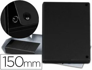PARDO CARPETA DE PROYECTOS CON CIERRE DE BROCHE.DIMENSIONES 350 X 245 X 150 MM NEGRO REF 971501 CS75419