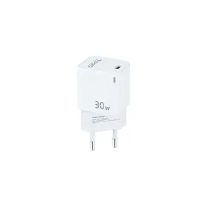 TOOQ CARGADOR DE PARED GAN USB-C/PD 30W - COLOR BLANCO