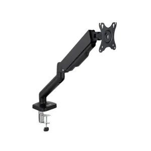 TOOQ SOPORTE MESA PANTALLA - GIRO - INCLINABLE - 1 BRAZO 17-32  - COLOR NEGRO