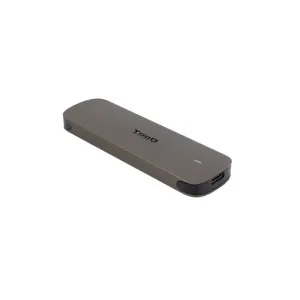 TOOQ CAJA EXTERNA M.2 CCS USB3.1 GEN1 ALUMINIO - COLOR MARRON