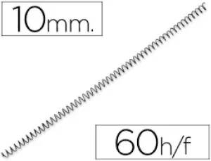 PLUS OFFICE ESPIRALES P.56 4:1 10MM C/200 3034EMN10 MAK215240