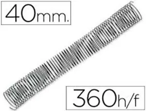 PLUS OFFICE ESPIRALES P.56 4:1 40MM C/25 3034E2N40 MAK215252