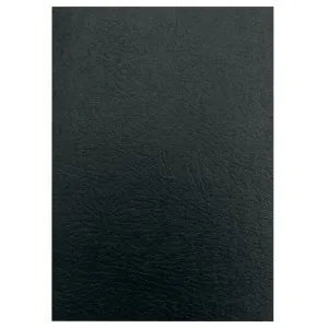 ESSELTE CUBIERTA GBC CARTON A4 750G NEGRO/50U ESP426082 NEG MAK248536